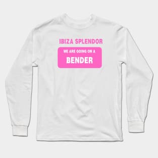 Ibiza hen do Long Sleeve T-Shirt